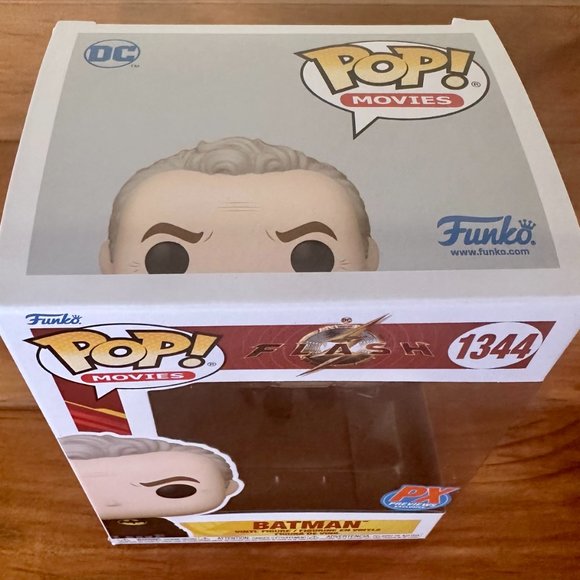 Funko POP! #1344 Flash Movie Unmasked Batman Funko Pop! Vinyl Figure - PX Exclus - Picture 8 of 9